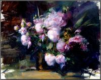 Pino Daeni - Impression oil painting.
